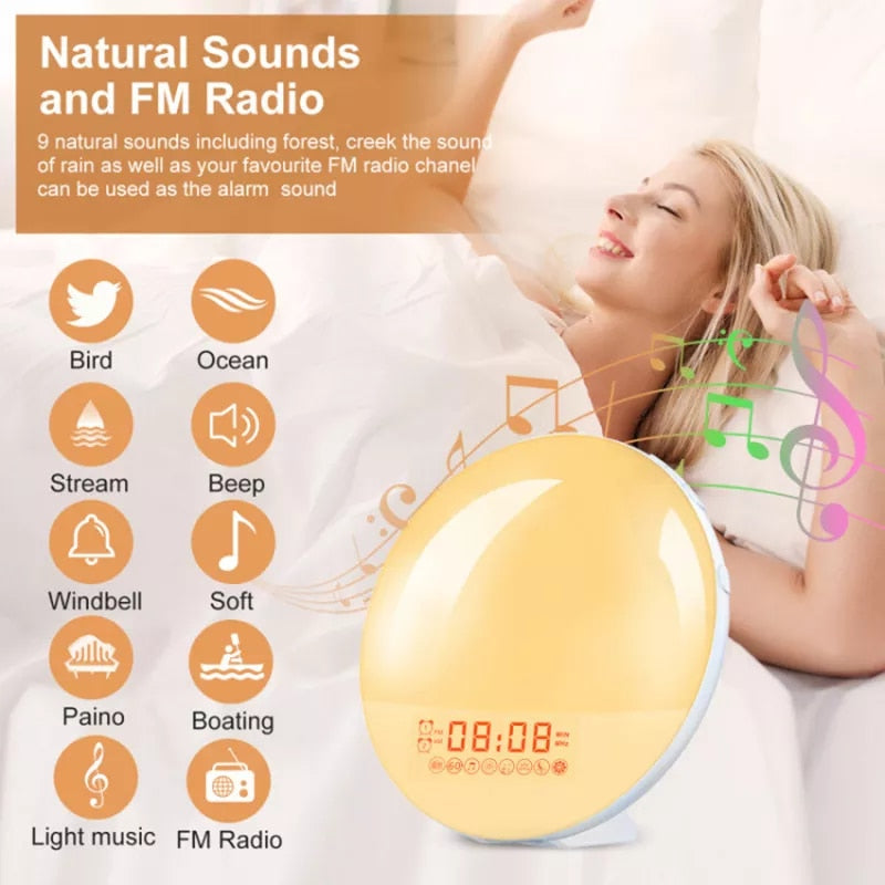 Sunrise Clock™ - A natural alarm clock for a fresh morning! [Last day discount]