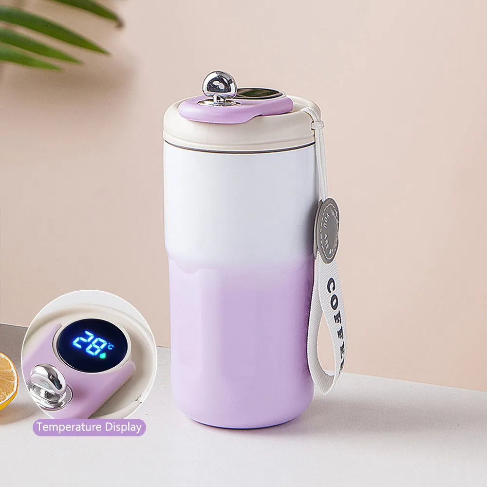 SmartCup™ - 420ml Thermos Bottle with LED Temperature Display [Last Day Discount] 