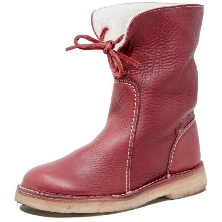 Feeded women's winter boots