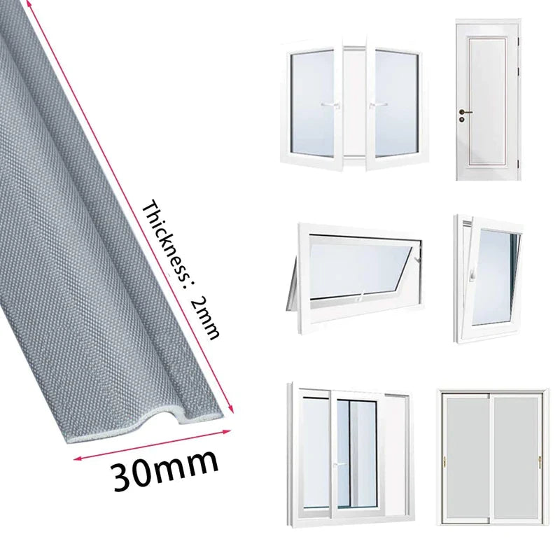 Self -adhesive window seal