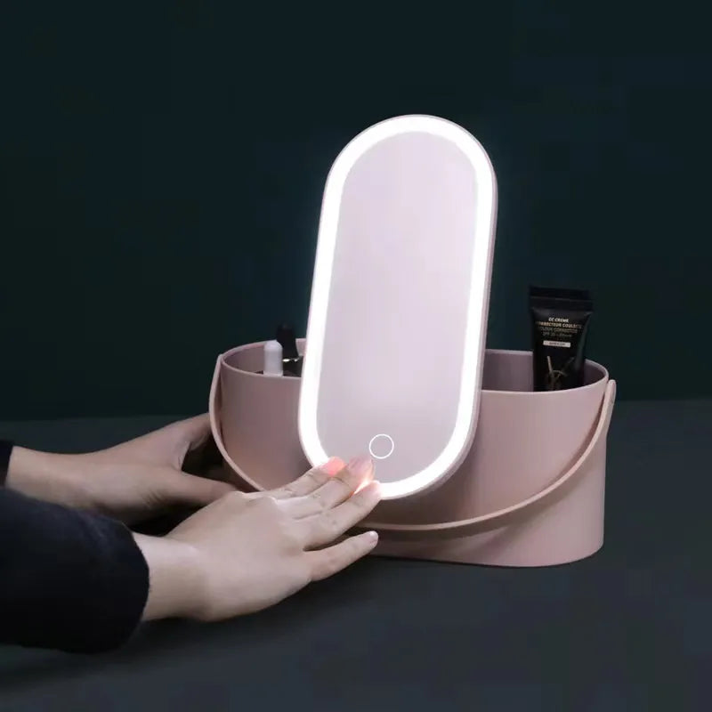 GlamBox - Organize your makeup with LED lighting