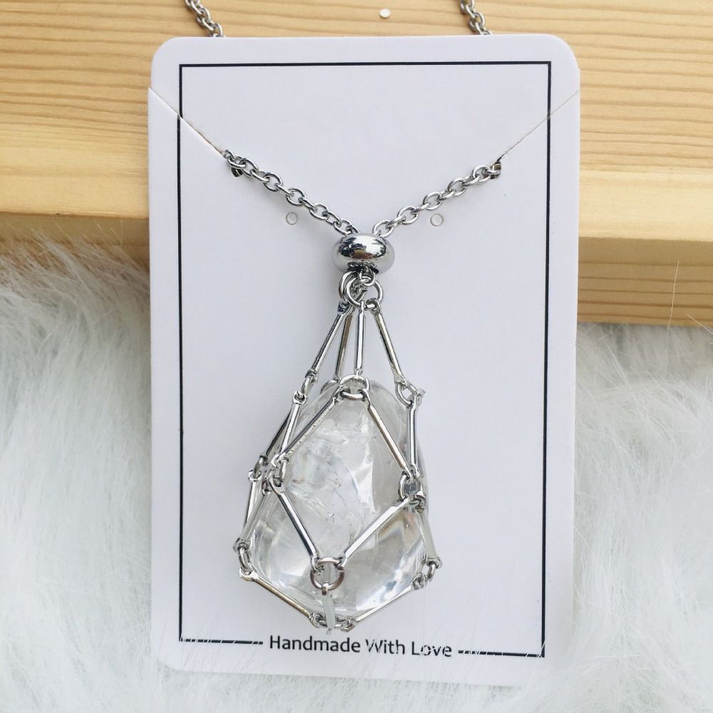 (1+1 Free) DiamondJewel™ - Interchangeable Crystal Stone Necklace for Radiant Style and Inner Harmony [Last Day Discount]