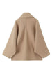 Brenda | Solid coat with turn-down collar 