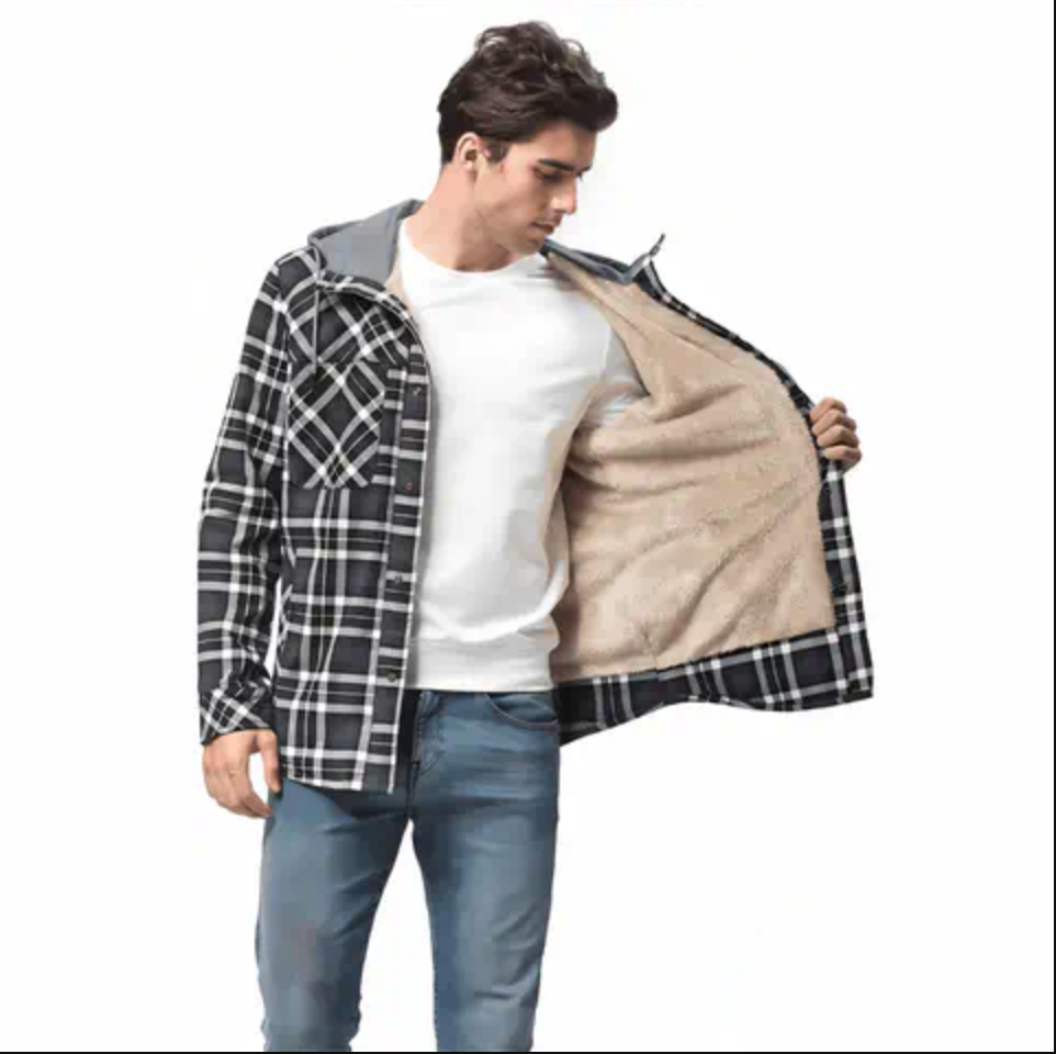 (50% off) Denis™ - Checkered Flannel Jacket [Last Day Discount]