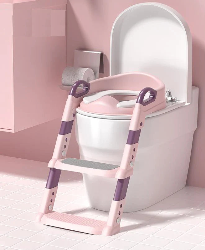 PottyBuddy Steps™ - Foldable Toilet Training Potty Seat Ladder [Last Day Discount]