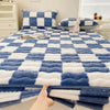 BettPro - Checkered mattress cover