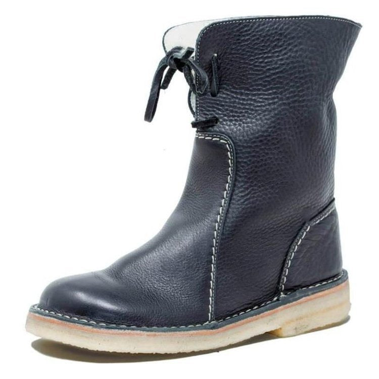 Feeded women's winter boots