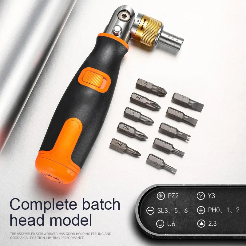 DrehPro - The versatile 180° ratchet screwdriver