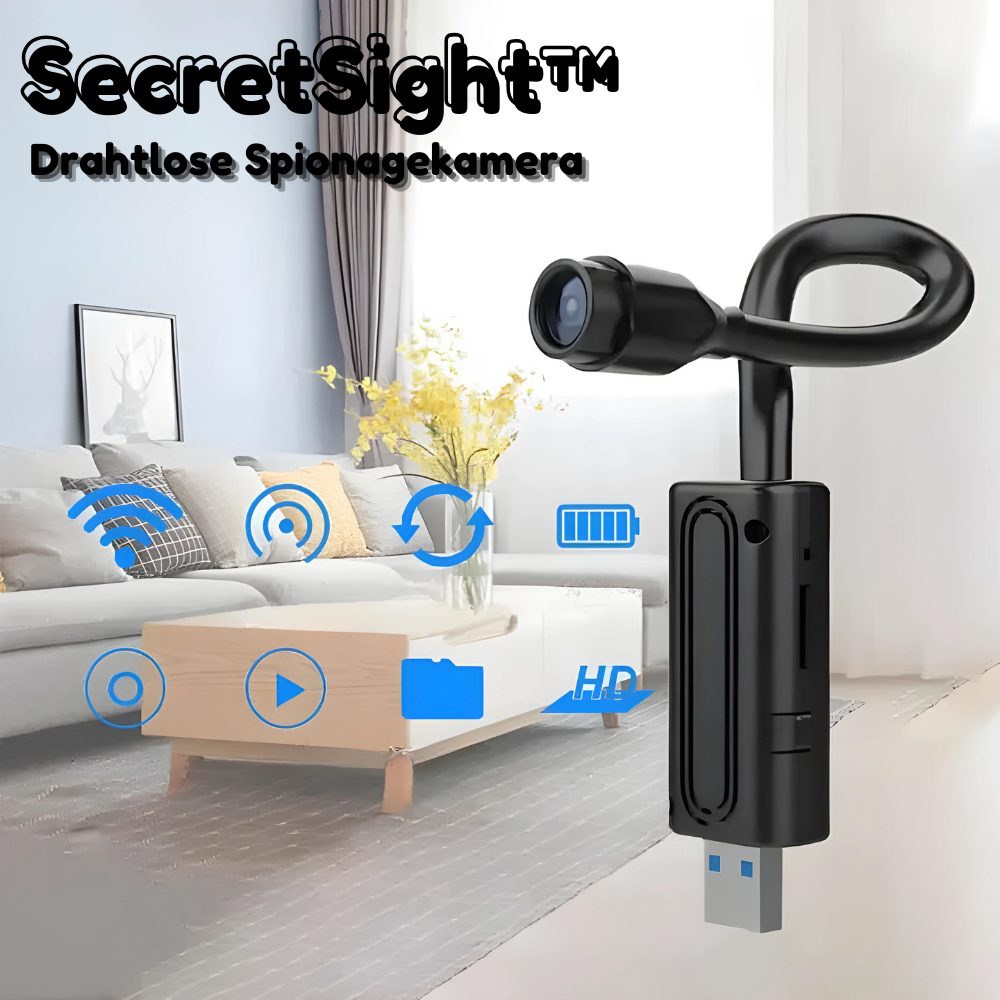 SecretSight - Wireless Spy Camera [Last Day Discount]