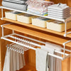 Retractable Divider Tray™ Practical Shelf Extension