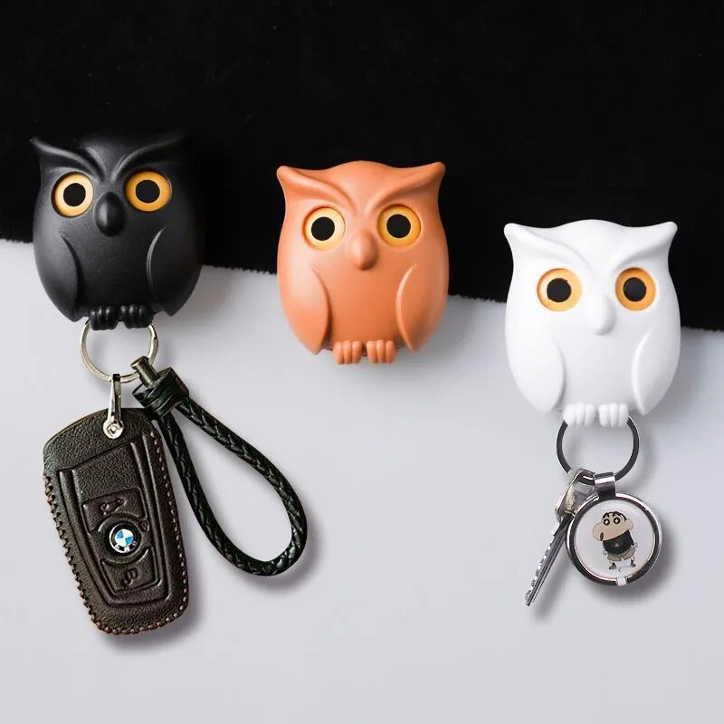 OwlKey - Magnetic Night Owl Keychain "Last Day Discount"