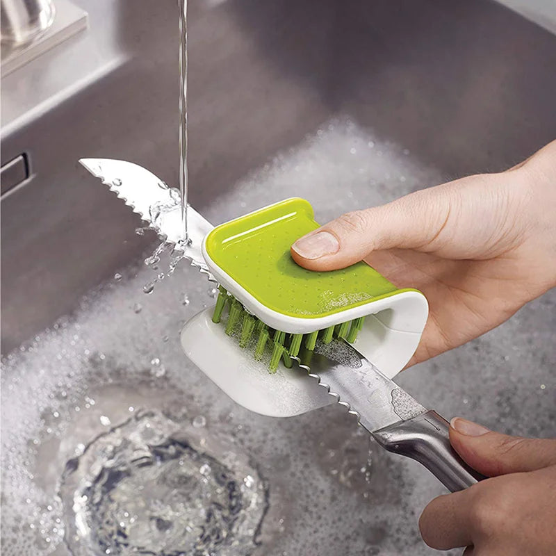 Double-Sided Brush™ U-shaped cleaning tool