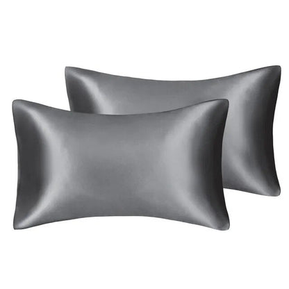 Satin pillow cover