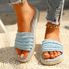 Anyk - Women's Flat Espadrille Slides