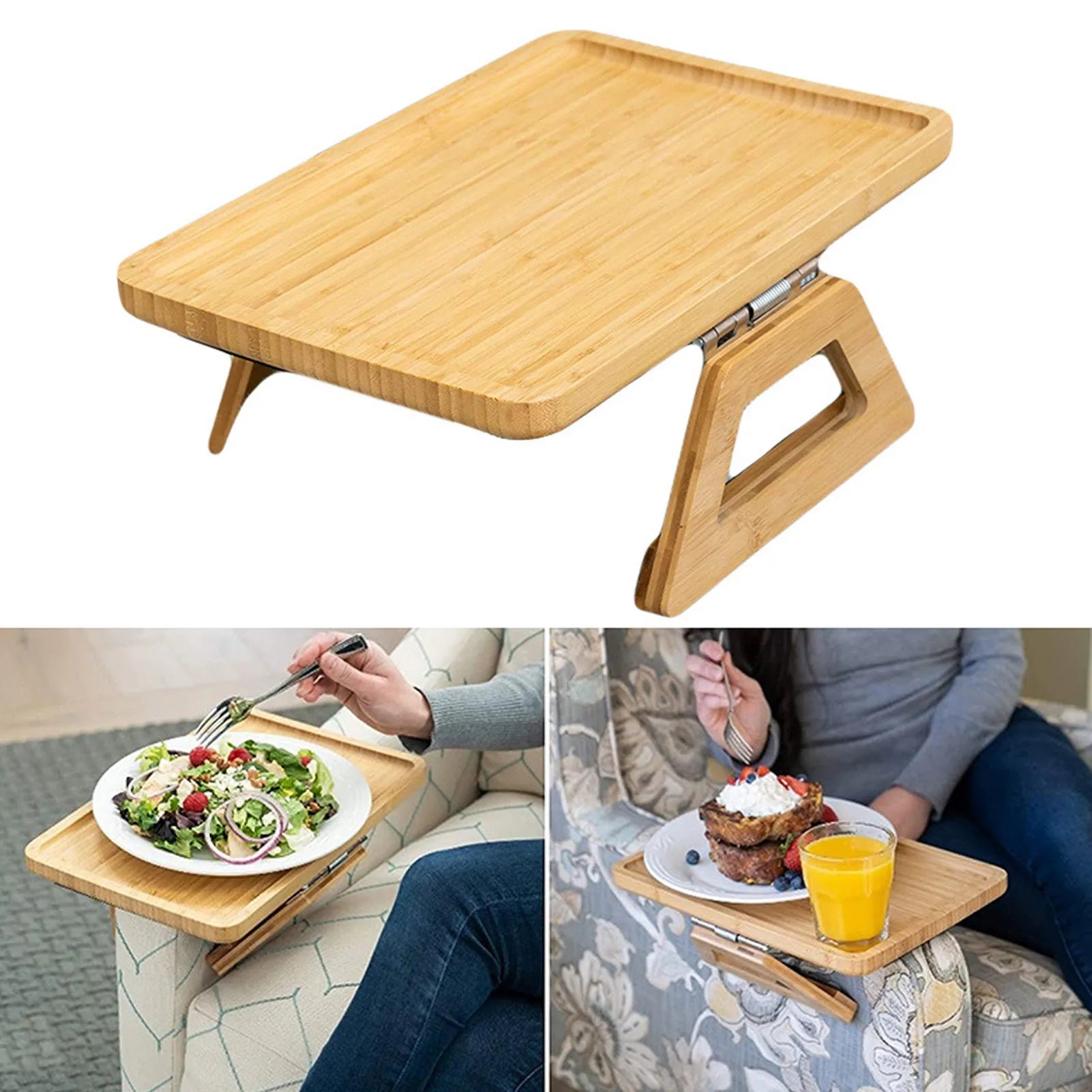 SofaSide™ - Bamboo Wooden Serving Tray [Last Day Discount]