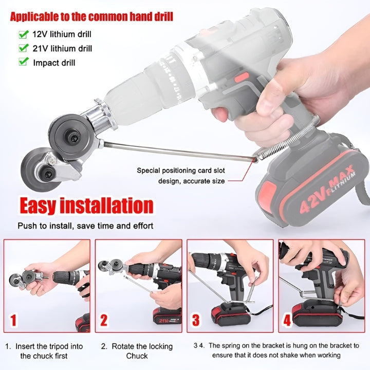 ElectricSlice™ - Cuts through sheet metal effortlessly! [Last day discount]