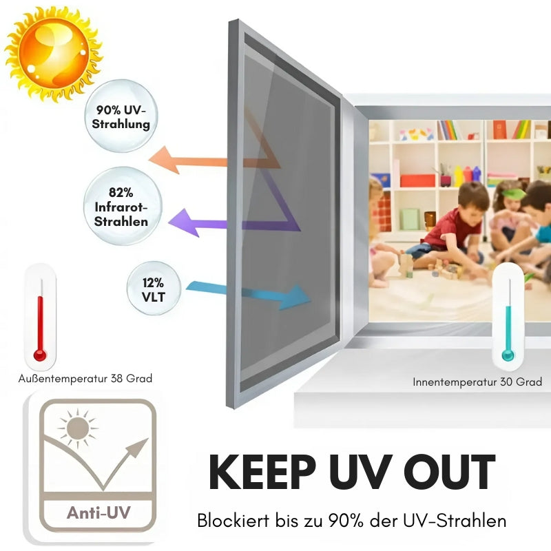 Warmy - insulating privacy film for windows (Last day discount)