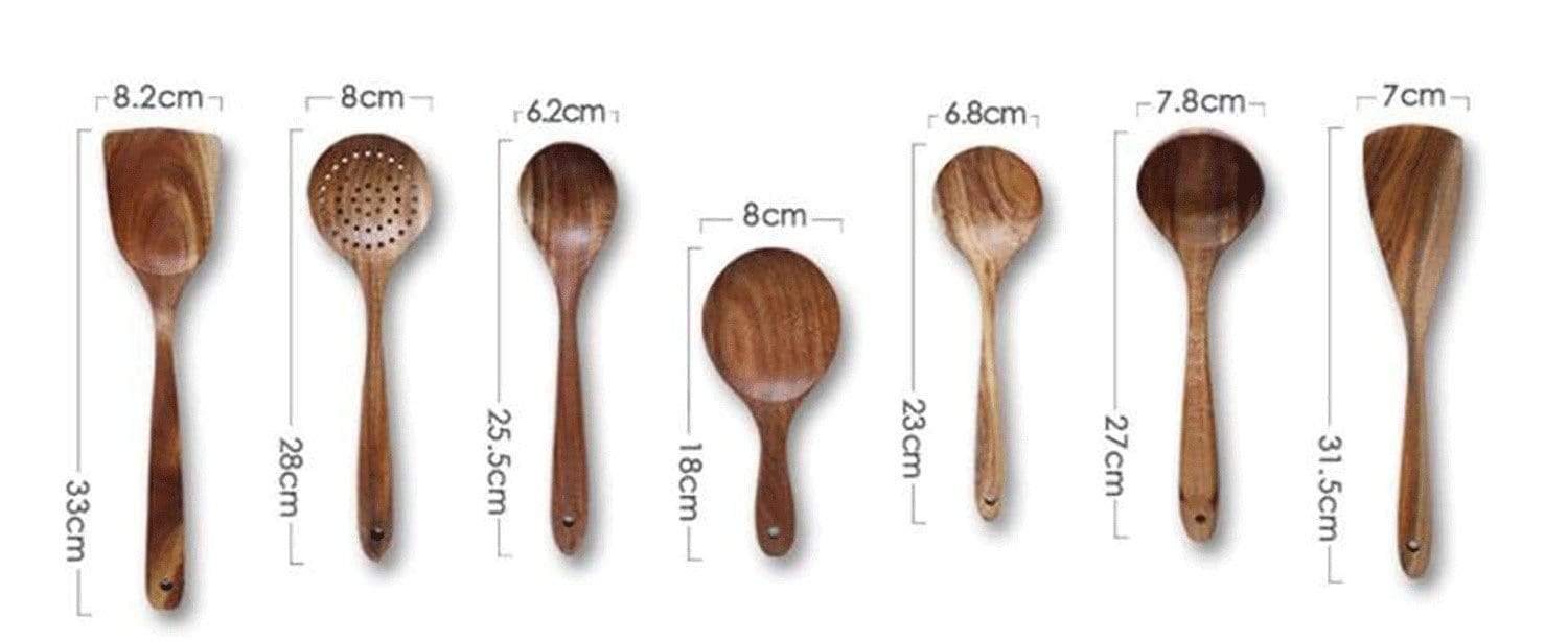 Teaky™ - Teak Utensil Set [Last Day Discount]