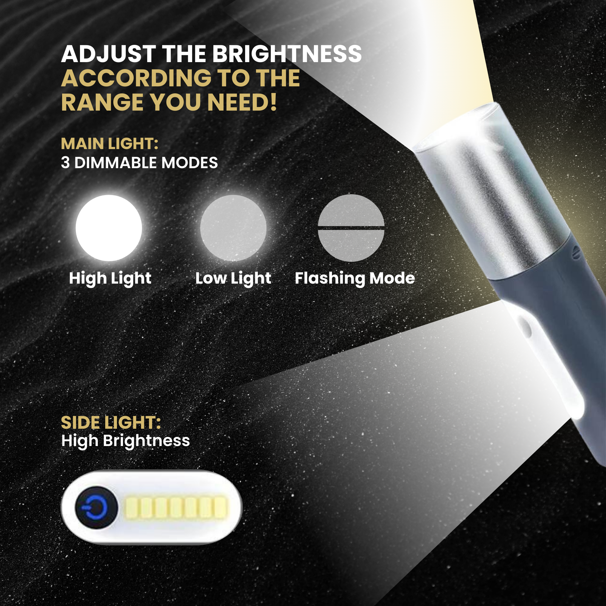 Zenlight™ - Rechargeable LED Flashlight [Last Day Discount]