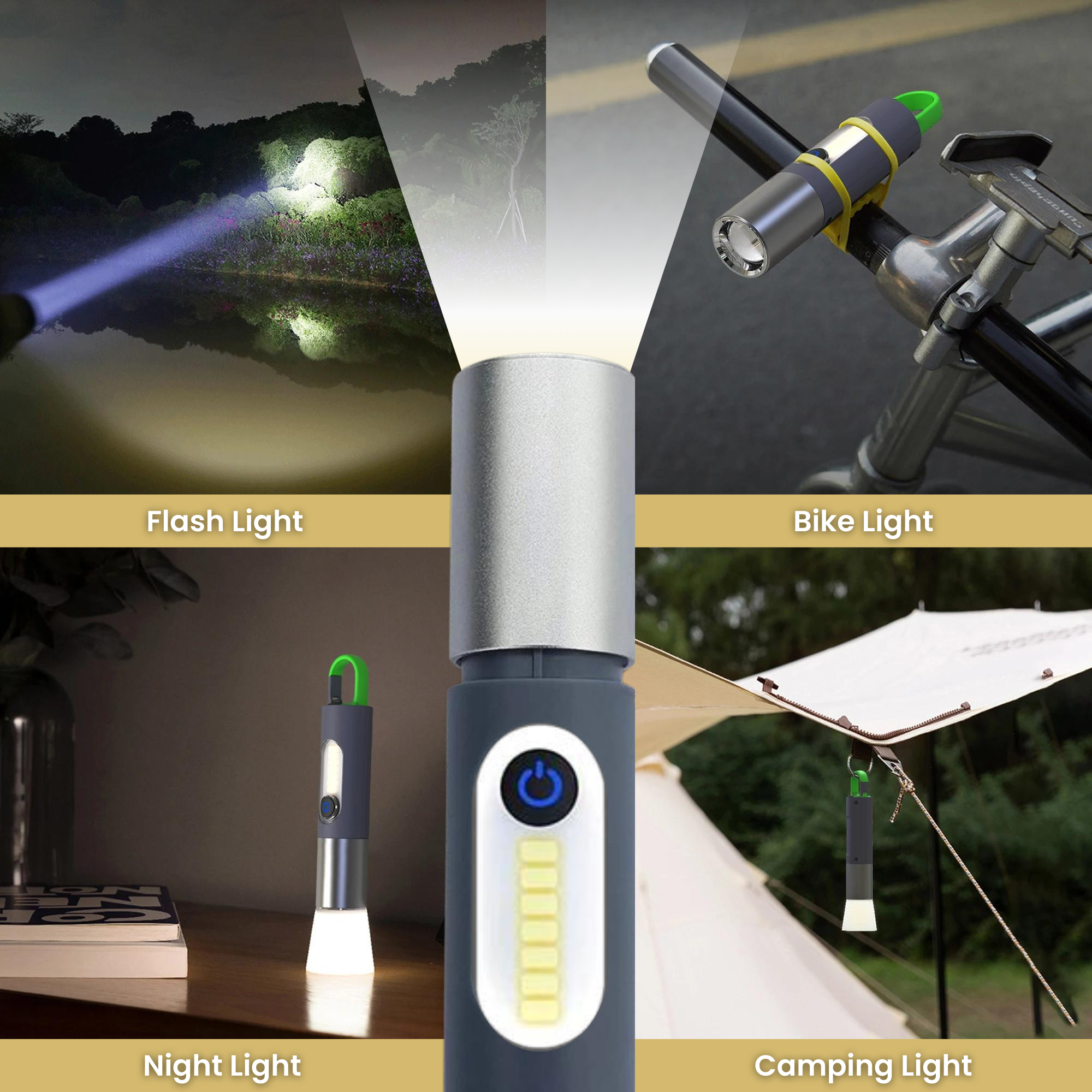 Zenlight™ - Rechargeable LED Flashlight [Last Day Discount]