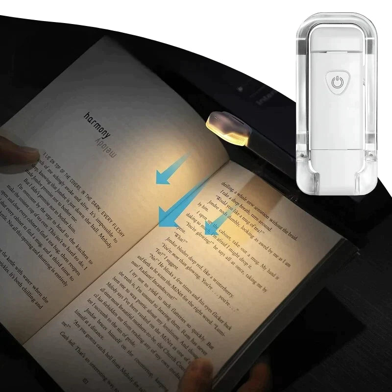 (1 + 1 Free) BookClip™ Clip-Book Reading Light [Last Day Discount]