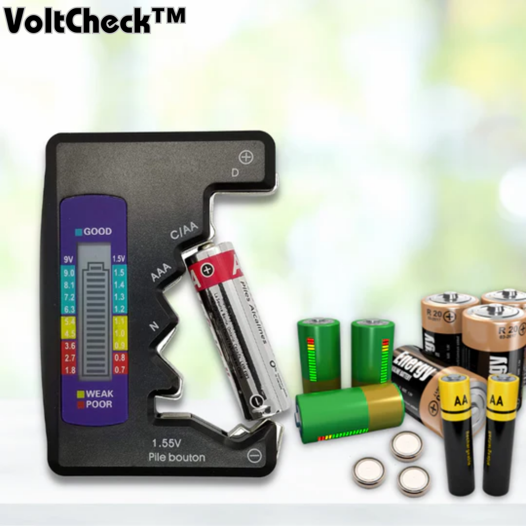 VoltCheck - Digital Battery Tester