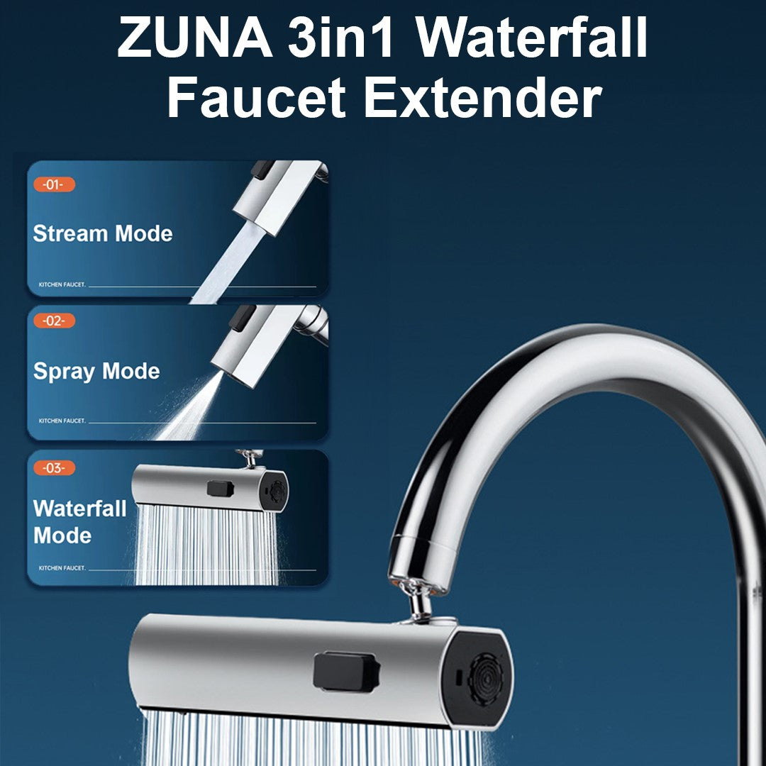 Zuna™ - 3-in-1 Multifunctional Faucet Extender [Last Day Discount]