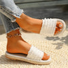 Anyk - Women's Flat Espadrille Slides