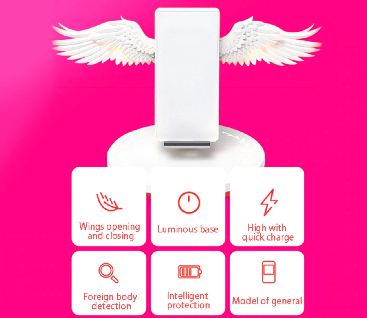 Angelwings™ - Wireless Phone Charger [Last Day Discount] 