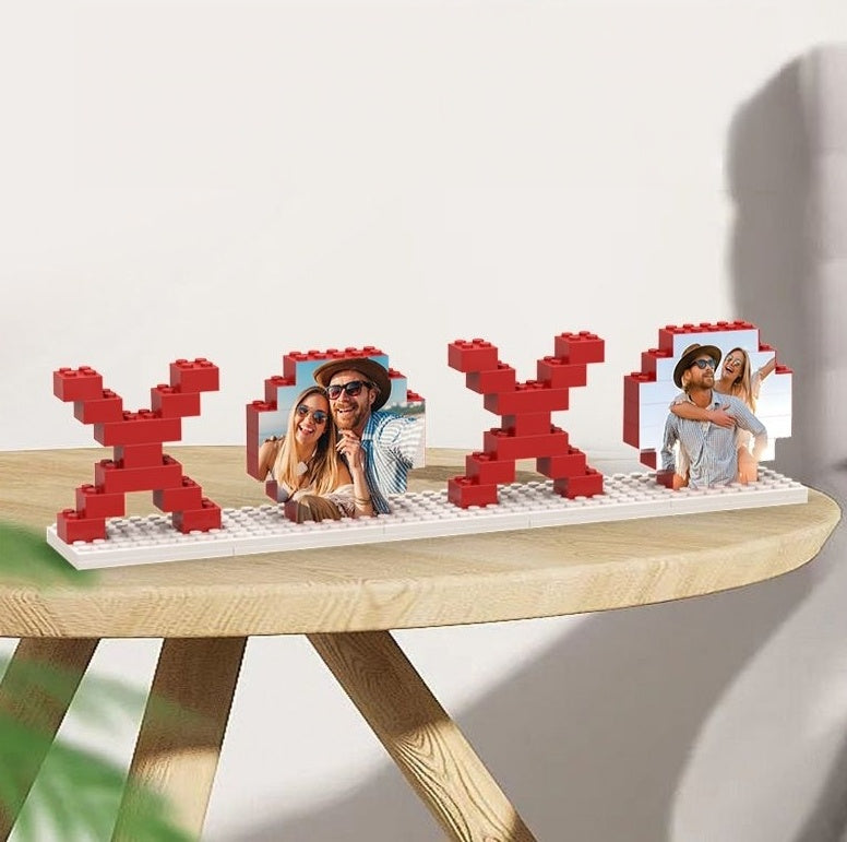 Giftofloves | Personalized brick puzzles photo block gifts for lovers