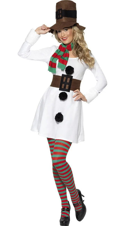 Snowman costume for men and women