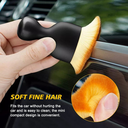 Dust brush for car