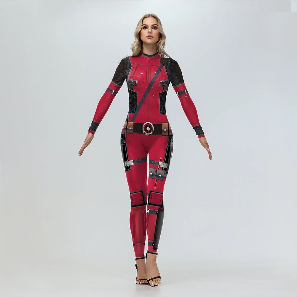 Deadpool-Cosplay-Kostüm für Damen