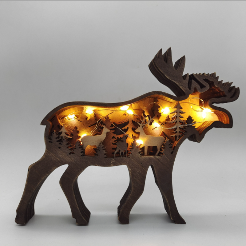 WoodenCrafts™ - Creative Forest Animal Decoration [Last Day Discount]