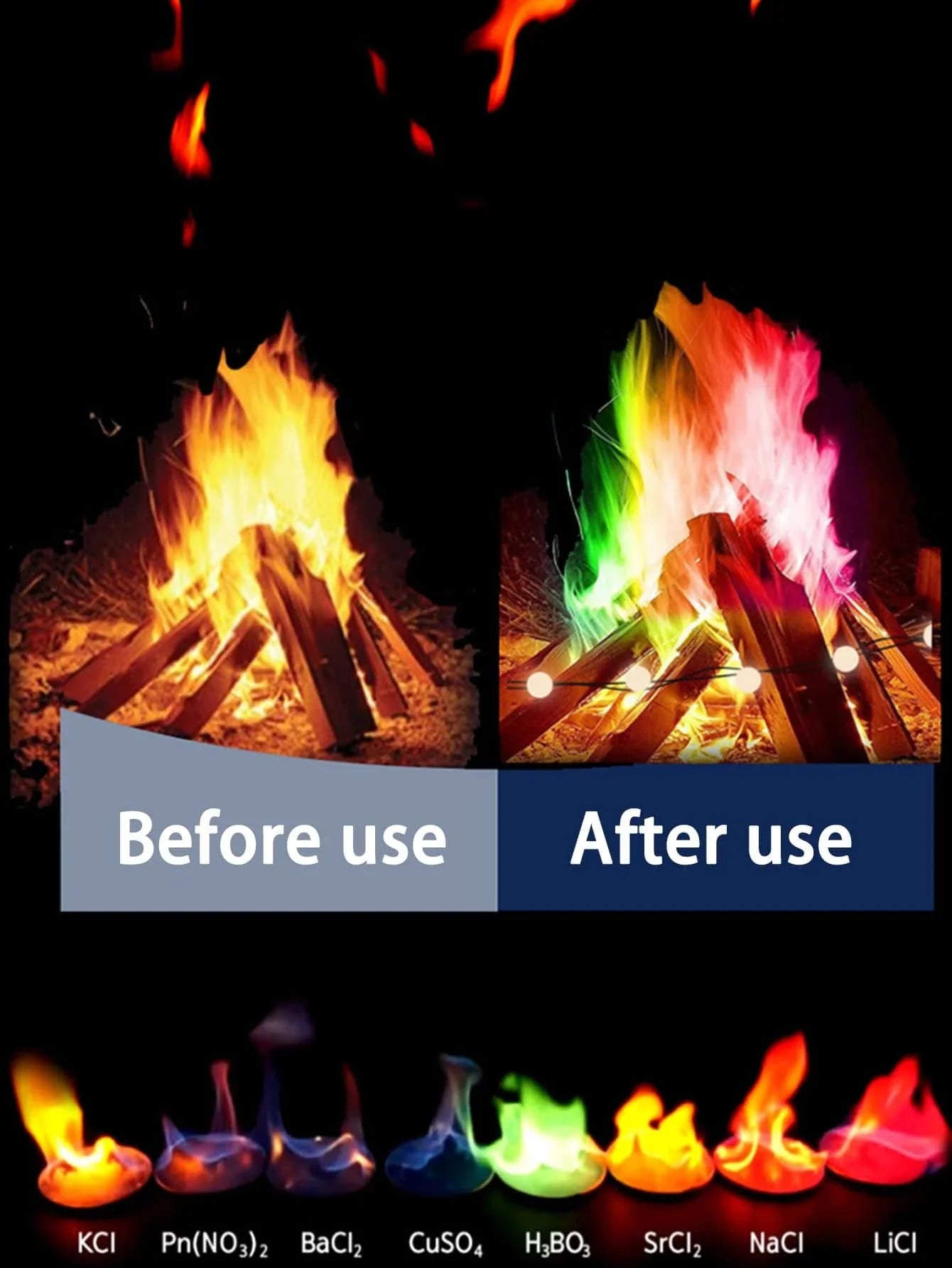 AuroraFlame™ - Magic Flame Color Changing Fire Packs [Last Day Discount] 