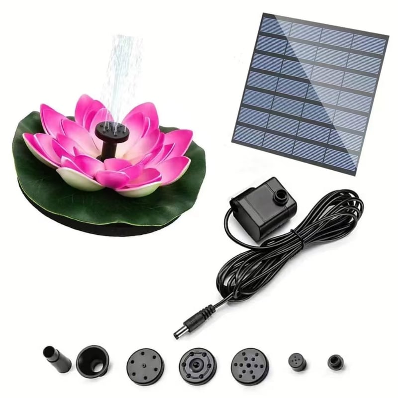 Lotusbeam Solar Lotus Fountain | BUY 1 GET 1 FREE (2PCS) 