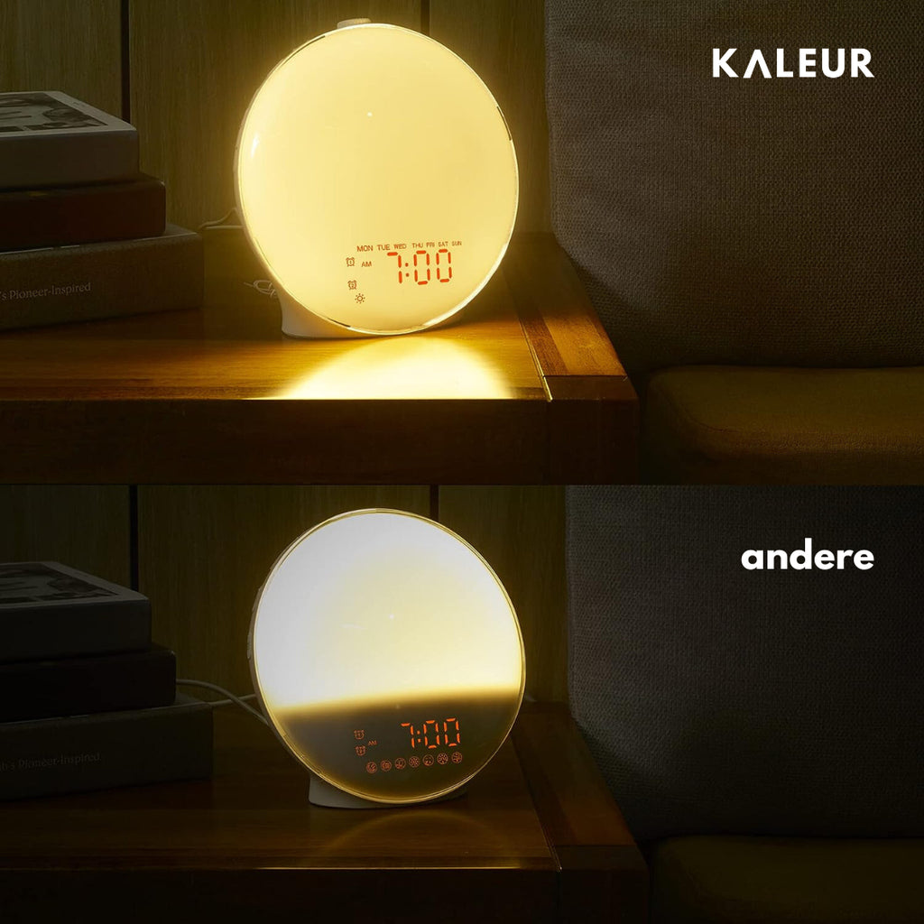 AuroSun™ - Sunrise wakeup light alarm clock for natural waking [Last day discount] 