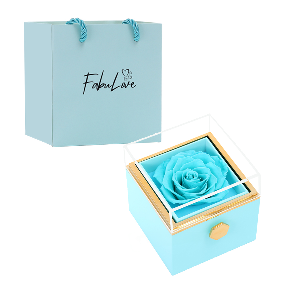 Rosaluxe | Rotating eternal roses gift box