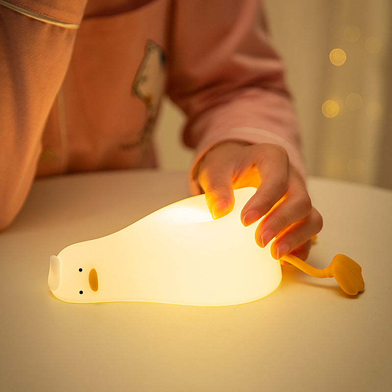 Night lamp in duck shape