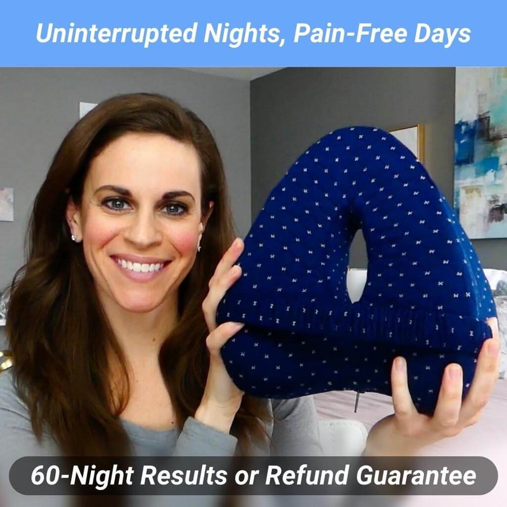 Spine alignment pillow