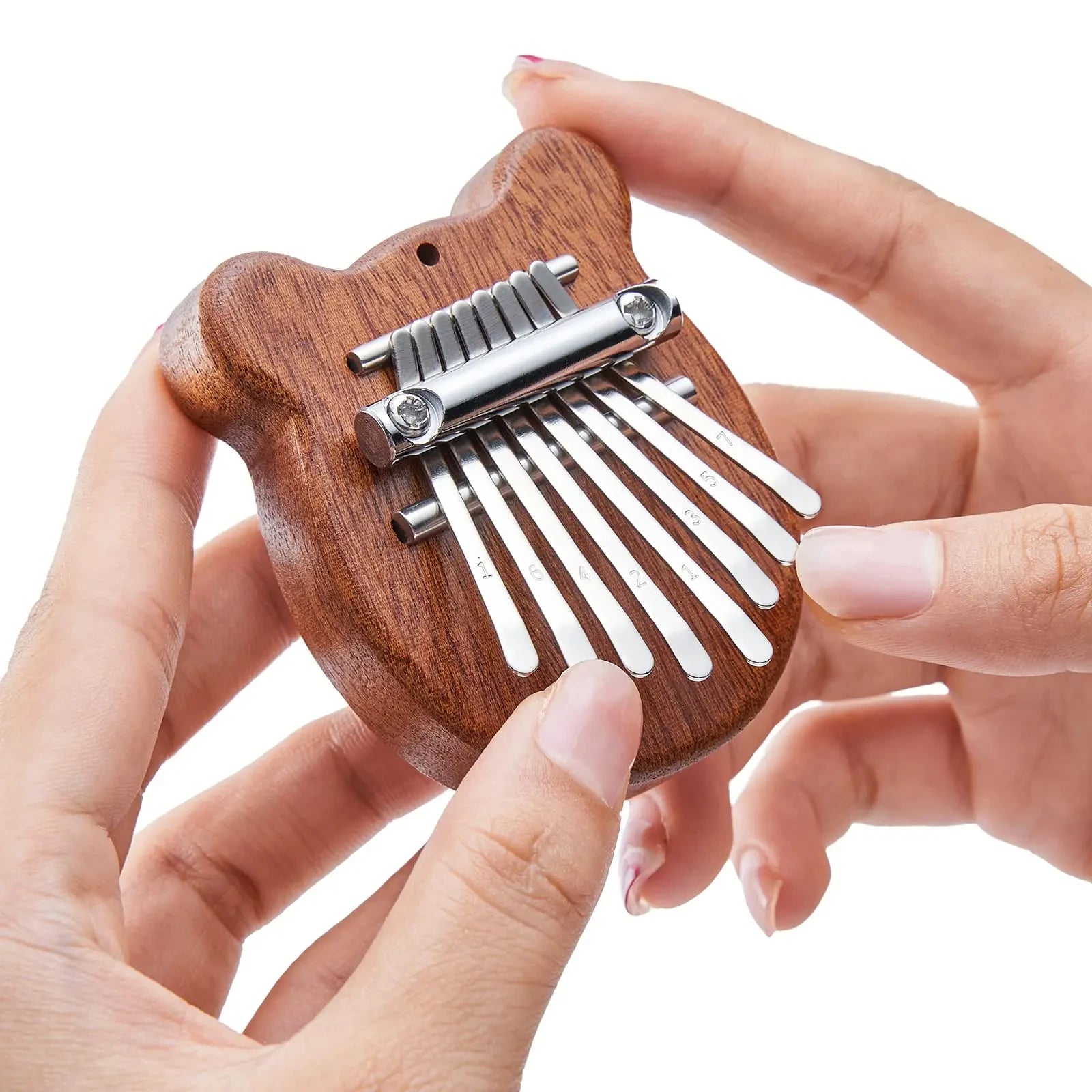 Mini Kalimba 8-Tasten-Daumenklavier