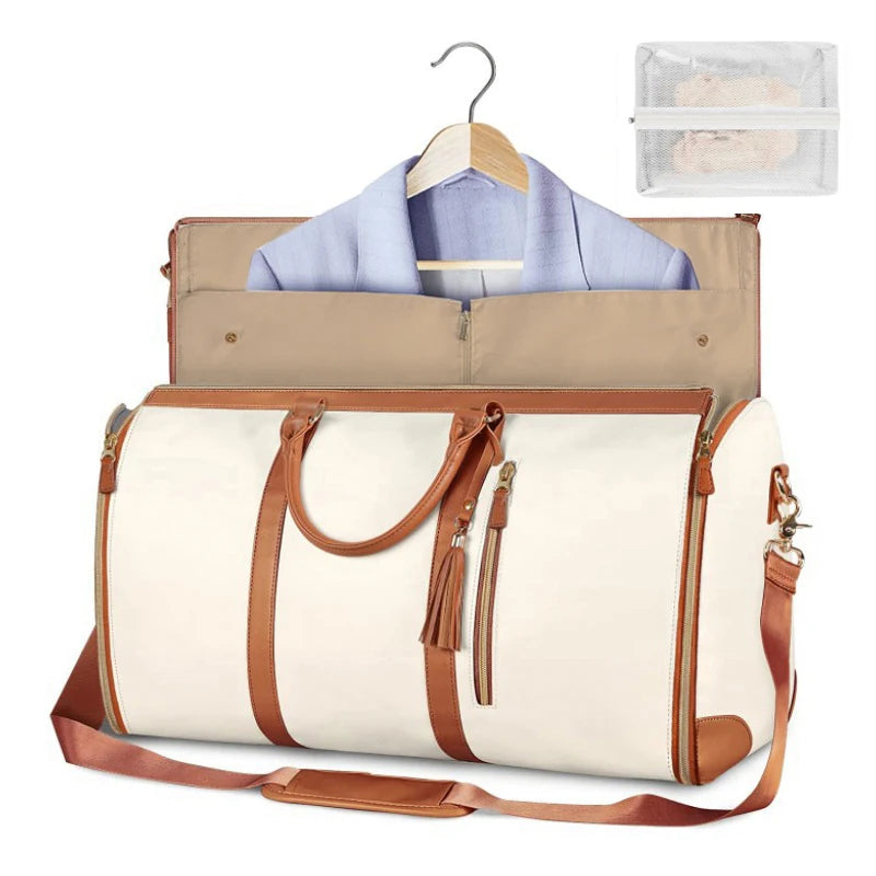 Foldable women's travel bag