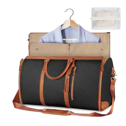 Foldable women's travel bag