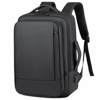 Travel backpack with USB charging connection