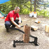 HolzSplit - firewood splitter wall mount