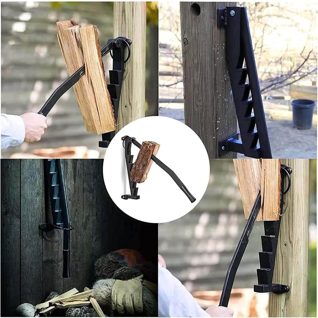 HolzSplit - firewood splitter wall mount