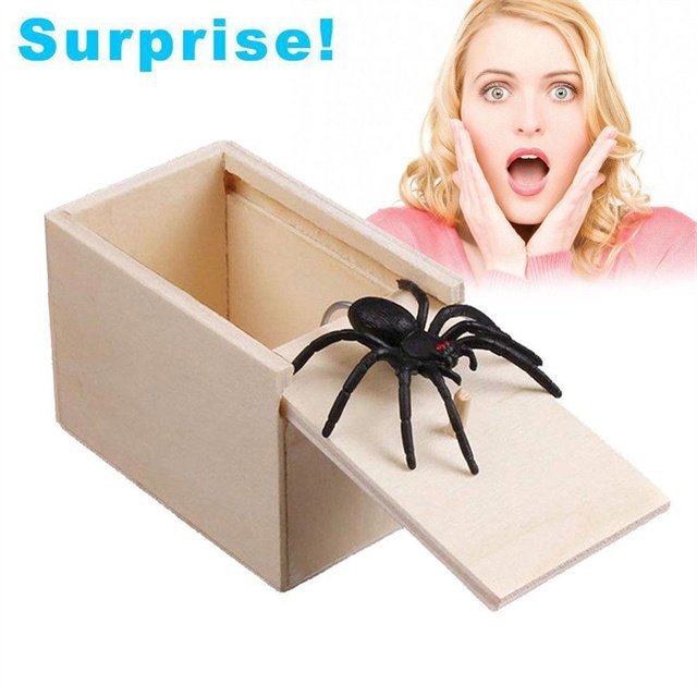 FunnyPrank - Super funny crazy prank gift box spider 