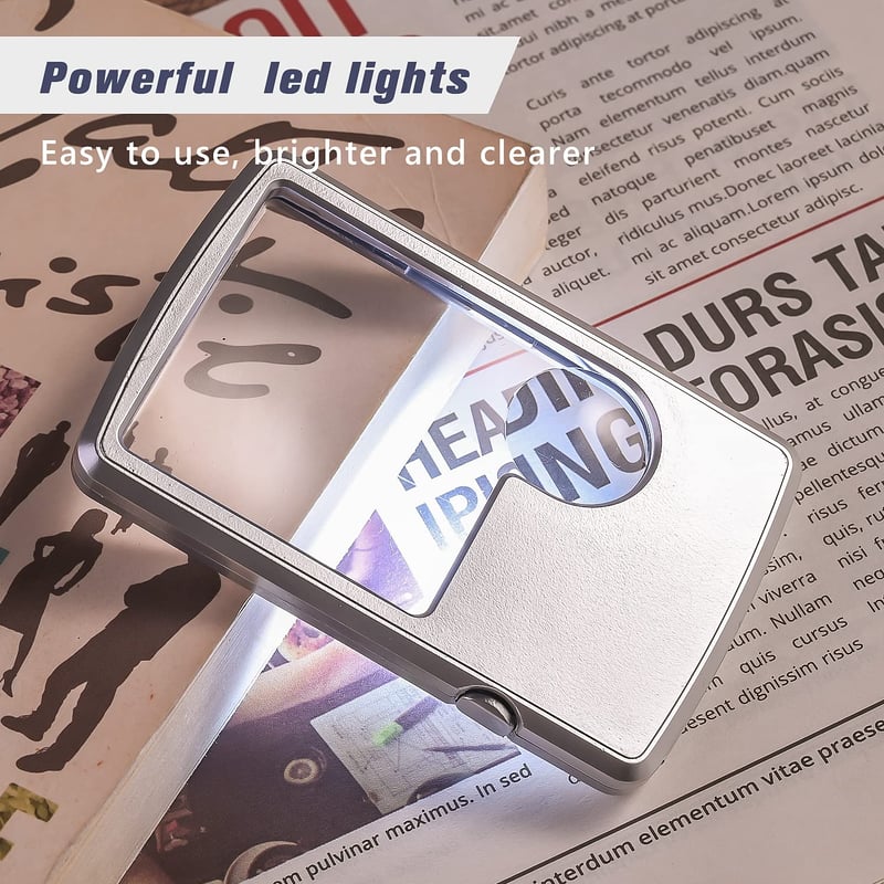 MagLight - LED Light Magnifying Glass [Last Day Discount]