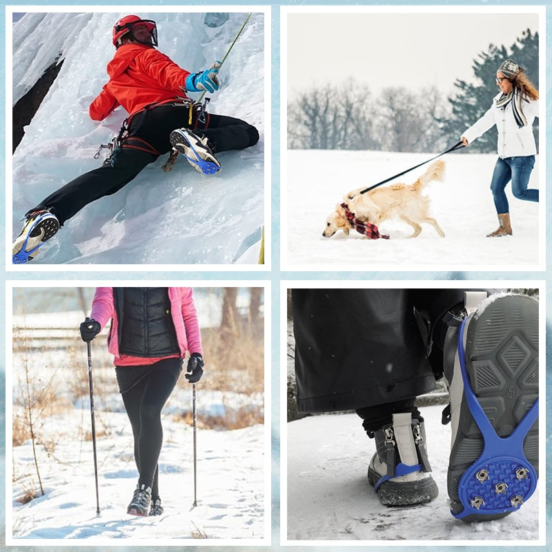 Snowgrip™ - Universal Gripper Spikes Anti-Slip Shoe Grips [Last Day Discount]