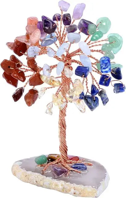 Mini crystal money tree